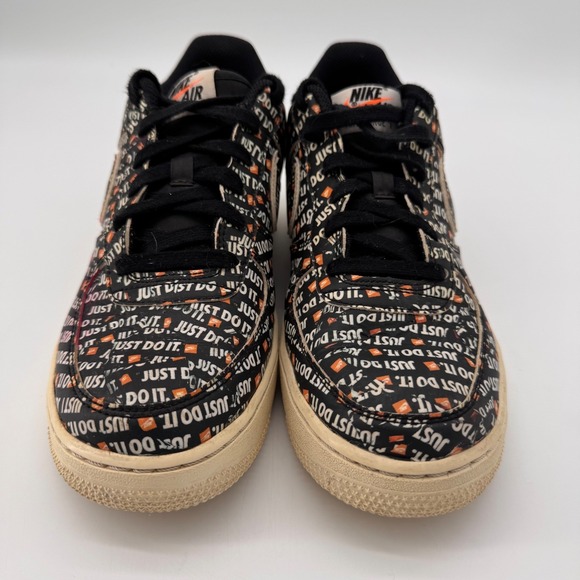 Nike Air Force 1 Low‎ '07 LV8 Just Do It Kids AOP Sneakers Shoes 7Y Streetwear - Picture 2 of 12